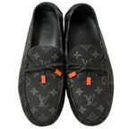 Louis Vuitton Leather Shoes Loafers Monogram Eclipse — view 6