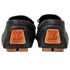 Louis Vuitton Leather Shoes Loafers Monogram Eclipse — view 4