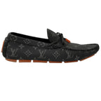 Louis Vuitton Leather Shoes Loafers Monogram Eclipse — view 2