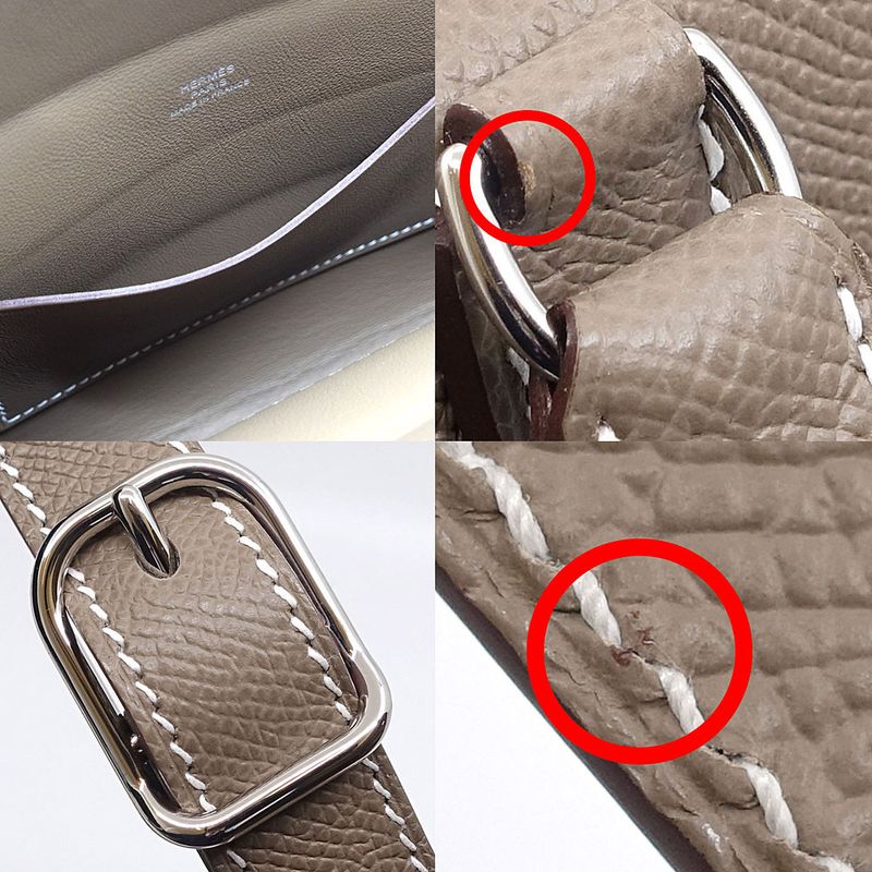 Hermes Crossbody Bag Vidopoche 2025 vo-epson Etoupe Svhardwar — view 9