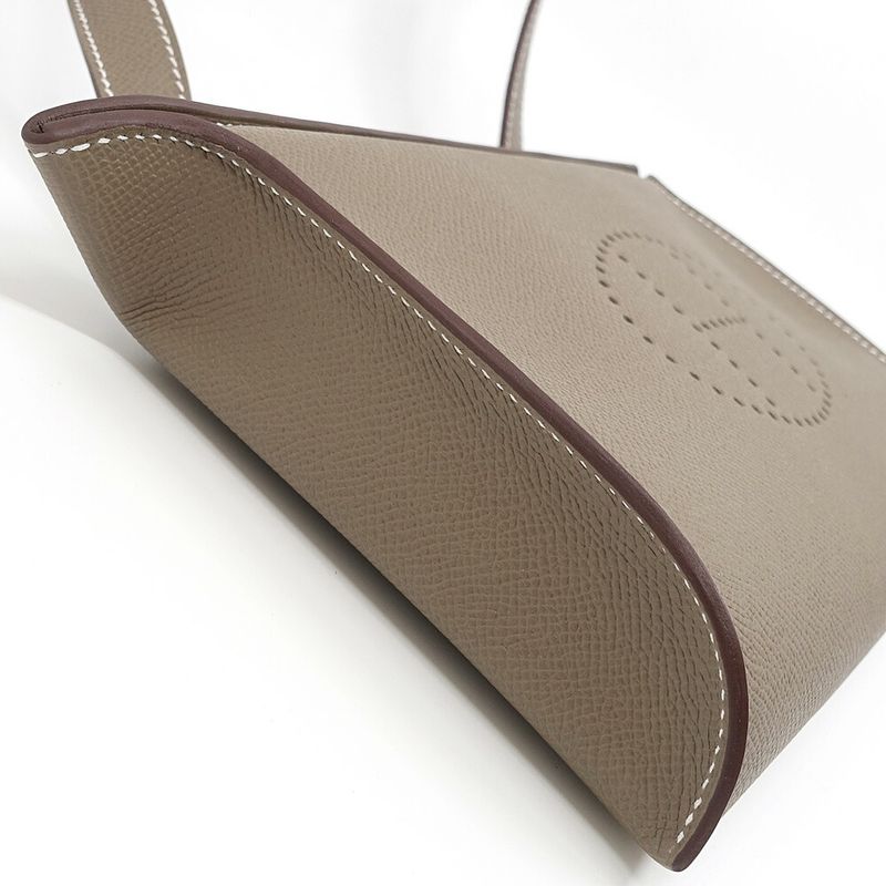 Hermes Crossbody Bag Vidopoche 2025 vo-epson Etoupe Svhardwar — view 5