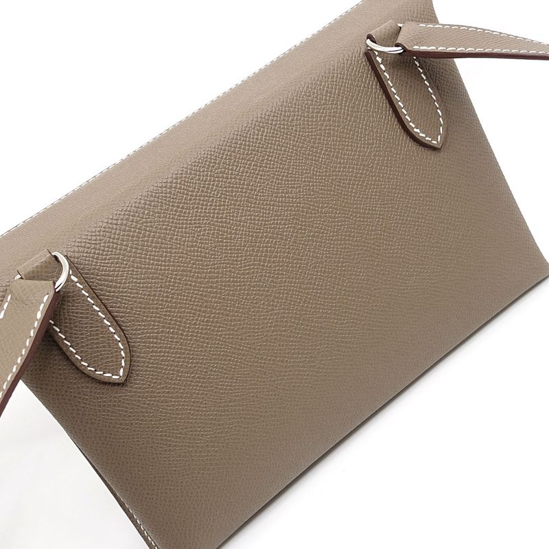 Hermes Crossbody Bag Vidopoche 2025 vo-epson Etoupe Svhardwar — view 6