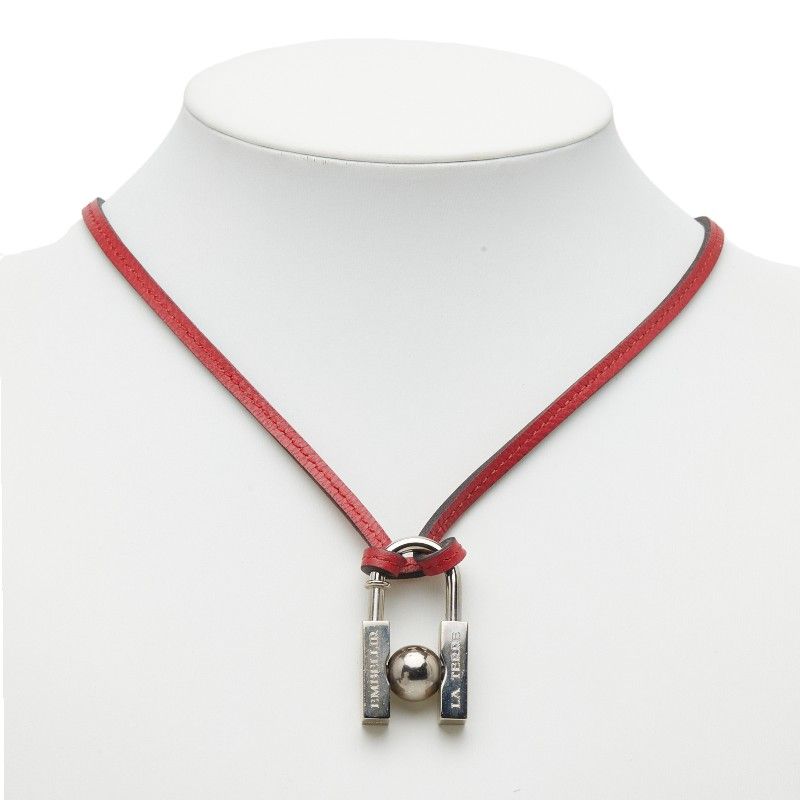 Hermes Cadena H in Search of the Unknown Beauty Earth 2001 Silver Red — view 7