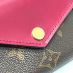 Louis Vuitton Trifold Wallet Portefeuille Zoe Monogram Canvas Brown — view 6