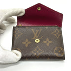Louis Vuitton Trifold Wallet Portefeuille Zoe Monogram Canvas Brown — view 7