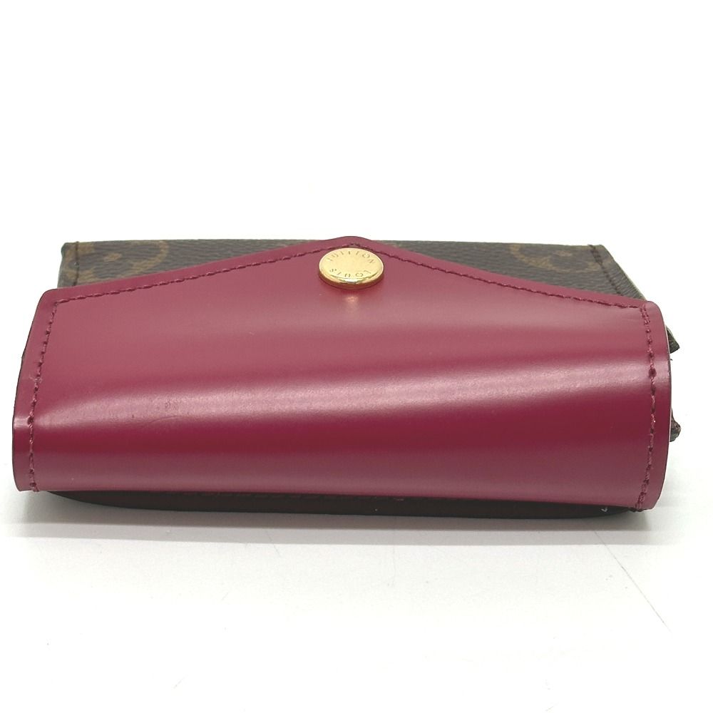 Louis Vuitton Trifold Wallet Portefeuille Zoe Monogram Canvas Brown — view 5