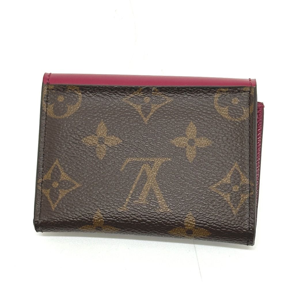 Louis Vuitton Trifold Wallet Portefeuille Zoe Monogram Canvas Brown — view 2