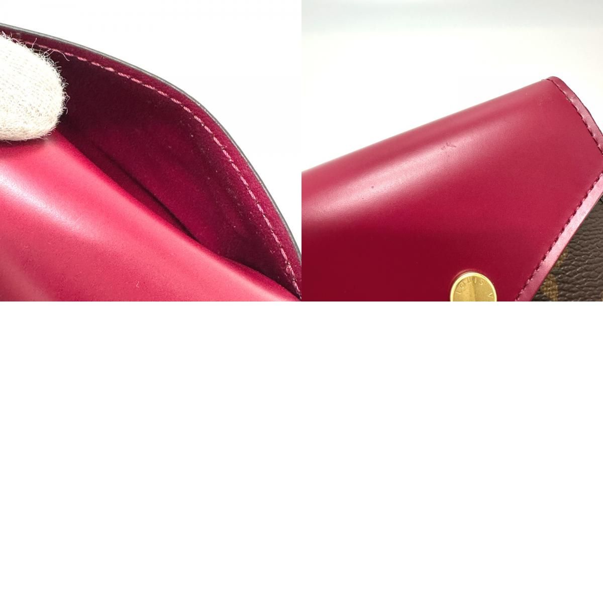 Louis Vuitton Trifold Wallet Portefeuille Zoe Monogram Canvas Brown — view 9
