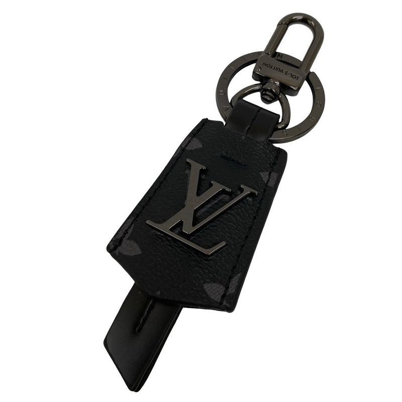 Louis Vuitton Porto Cles Cloche Monogram Eclipse Leather Key — view 3