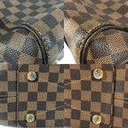 Louis Vuitton Shoulder Bag Marlibone Gm Damier Canvas Ebene — view 2
