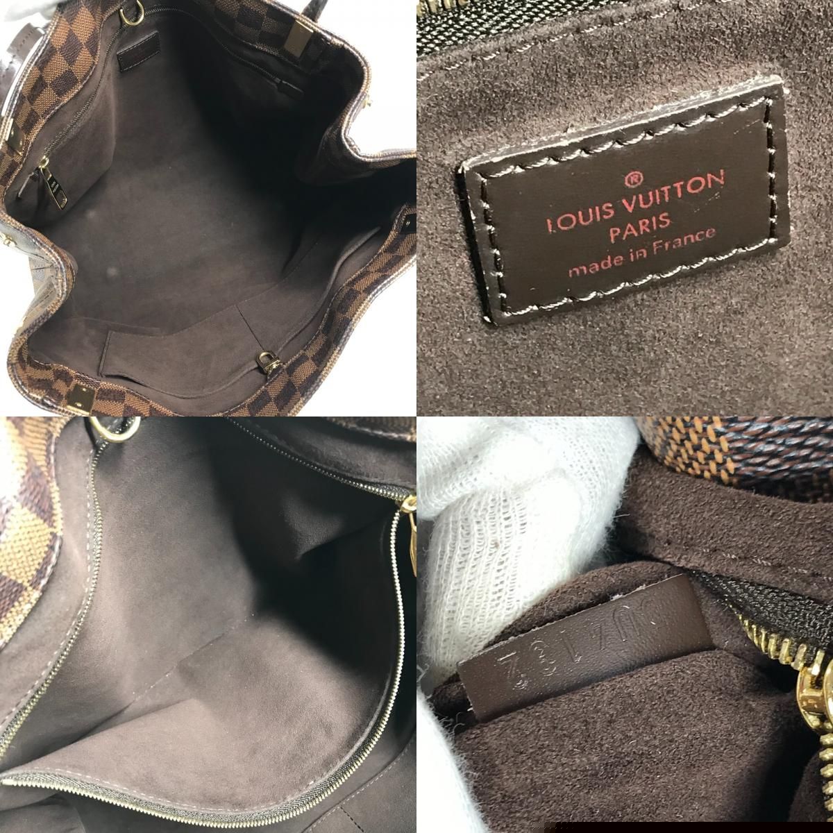 Louis Vuitton Shoulder Bag Marlibone Gm Damier Canvas Ebene — view 8