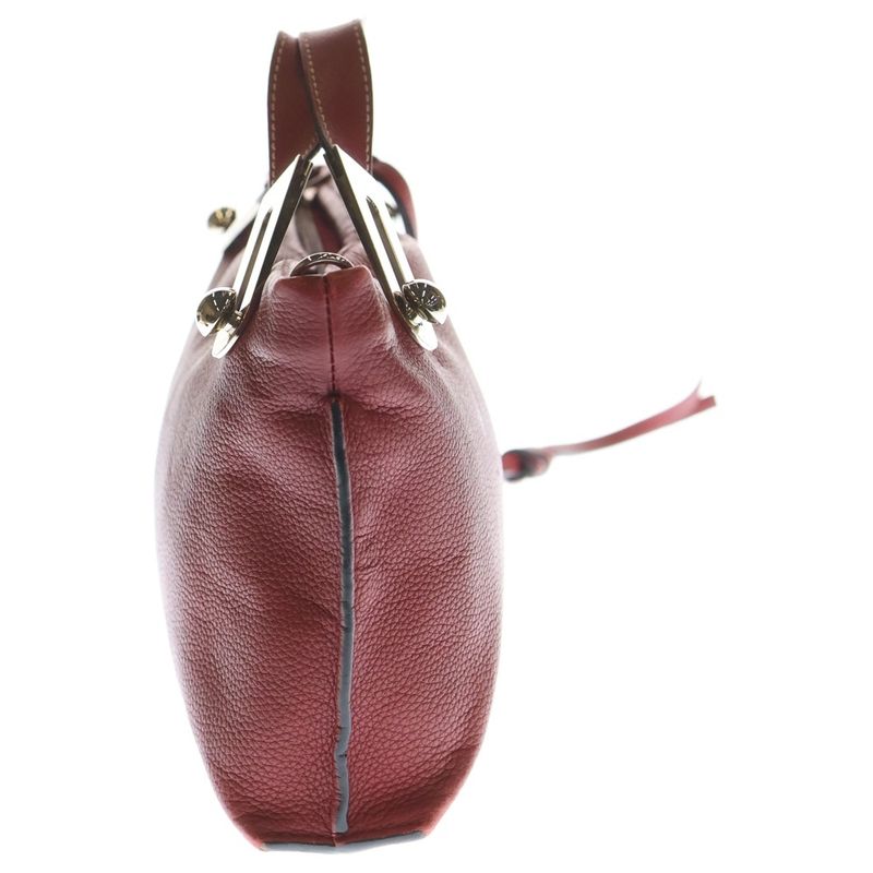 Loewe Miss Y 2-Way Shoulder Bag Mini Red Leather Silver Hardware — view 3