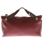 Loewe Miss Y 2-Way Shoulder Bag Mini Red Leather Silver Hardware — view 2