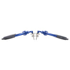 Hermes Loop Grand Earrings PM Aluminum Navy — view 7