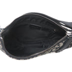 Christian Dior Shoulder Saddle Navy Bag — view 7