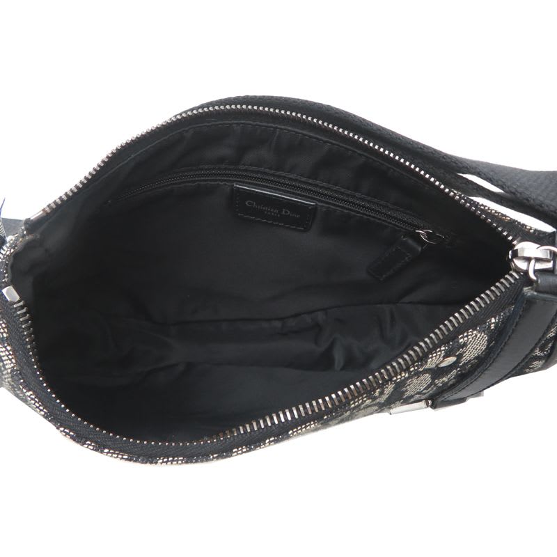 Christian Dior Shoulder Saddle Navy Bag — view 7