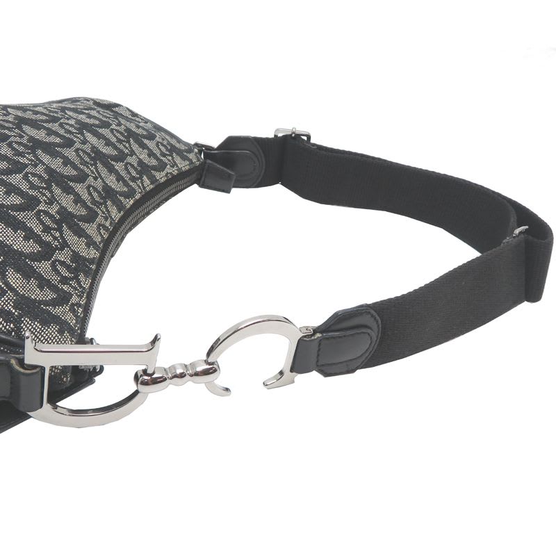 Christian Dior Shoulder Saddle Navy Bag — view 6