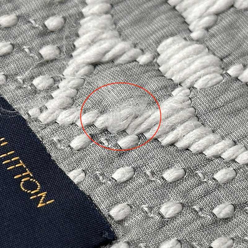 Louis Vuitton Muffler Stole Monogram Wool Escharp Logomania Scarf — view 6