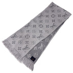 Louis Vuitton Muffler Stole Monogram Wool Escharp Logomania Scarf — view 3