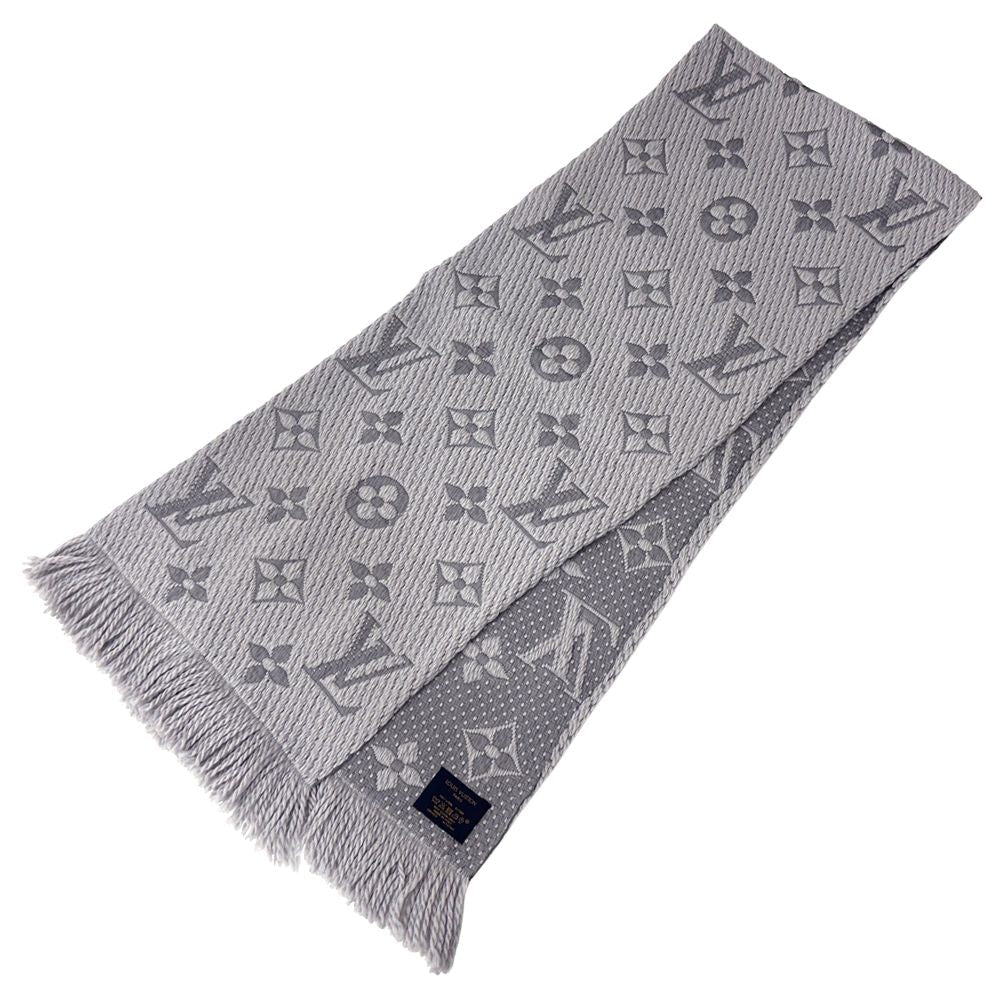 Louis Vuitton Muffler Stole Monogram Wool Escharp Logomania Scarf — view 3