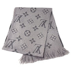 Louis Vuitton Muffler Stole Monogram Wool Escharp Logomania Scarf — view 2