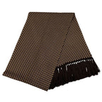 Louis Vuitton Muffler Stole Damier Elshap Smoking Brown Smart Check Scarf — view 2