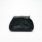 Chanel Bag Shoulder Lambskin Black Gold Quilted Chain — view 4
