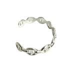 Hermes Enchene Bangle Silver 925 Bracelet Accessory 32192 — view 4