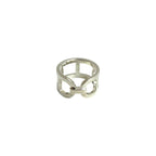 Hermes Ever Chaine D'ancre MM Silver 925 Ring 52 Size 12 33065 — view 7