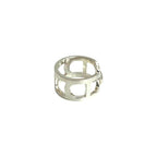 Hermes Ever Chaine D'ancre MM Silver 925 Ring 52 Size 12 33065 — view 6