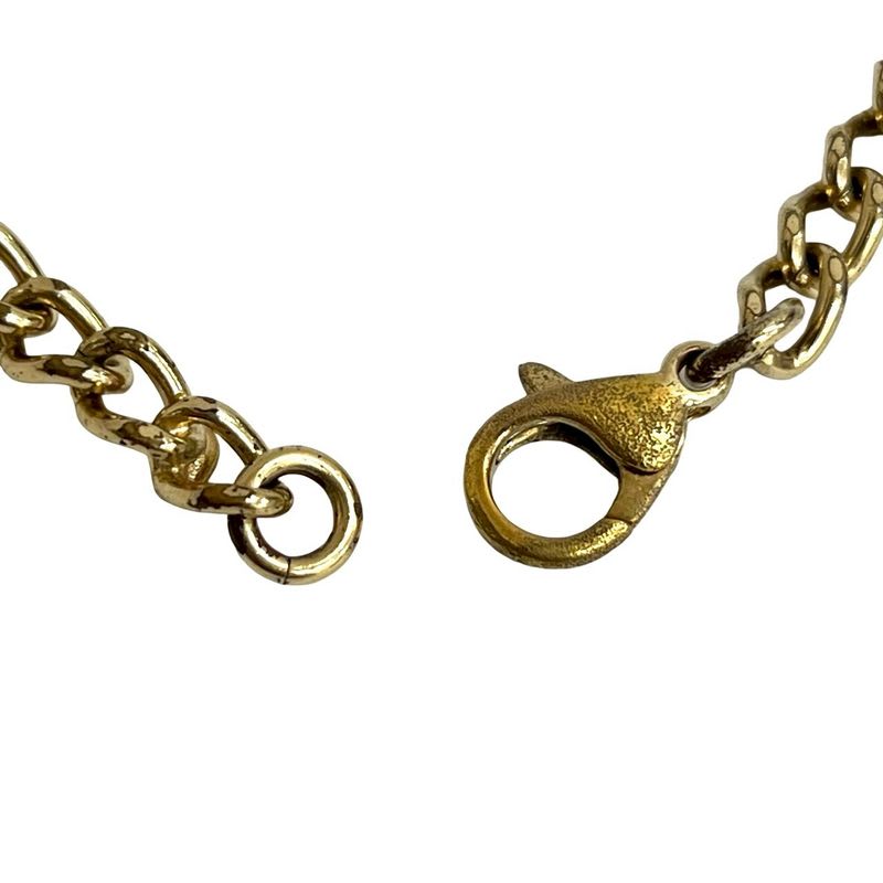 Chanel Vintage Coco Mark Logo Motif GP Chain Necklace Pendant 02A — view 4
