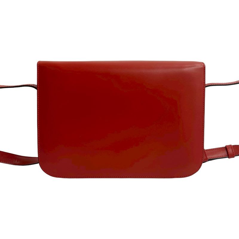 Celine Vintage Carriage Hardware Calf Leather Shoulder Bag — view 4