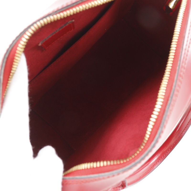 Louis Vuitton Sablon Epi Leather Red Th0918 Handbag — view 6