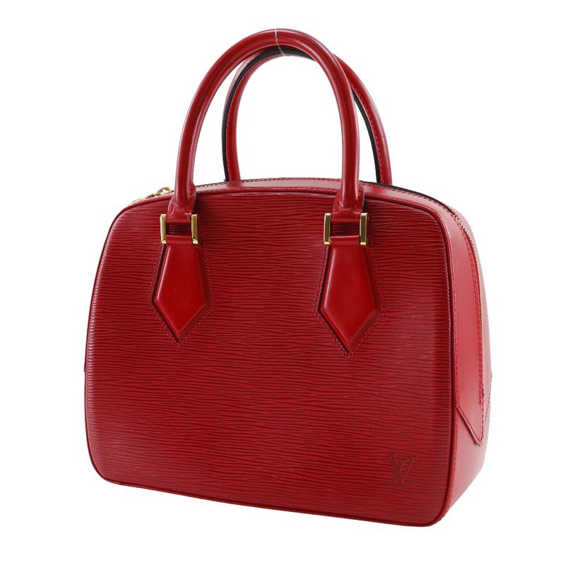 Louis Vuitton Sablon Epi Leather Red Th0918 Handbag — view 2