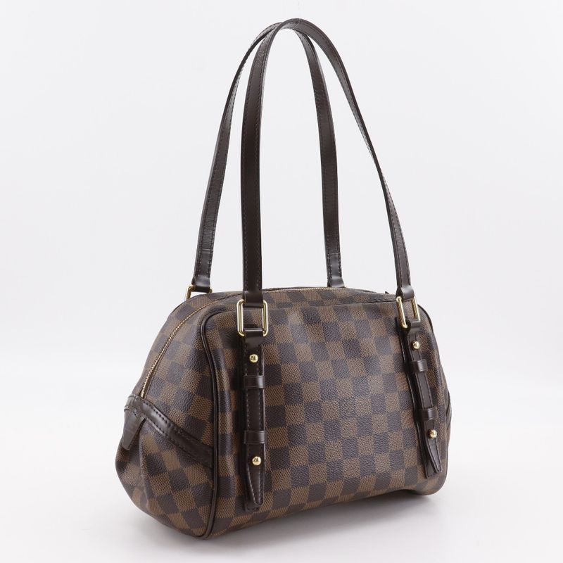 Louis Vuitton Rivington PM Damier Canvas Brown Du4150 Tote Bag — view 3
