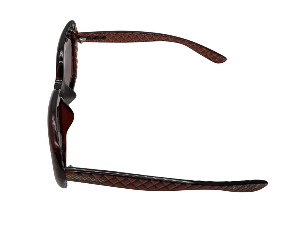 Bottega Veneta Sunglasses Eyewear B S Intrecciato Brown — view 4