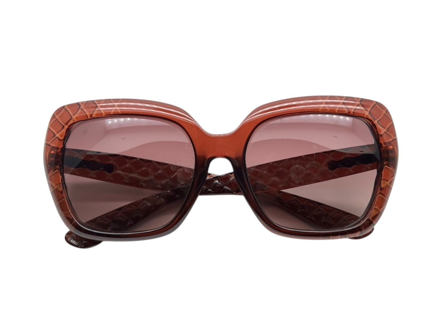 Bottega Veneta Sunglasses Eyewear B S Intrecciato Brown — view 2