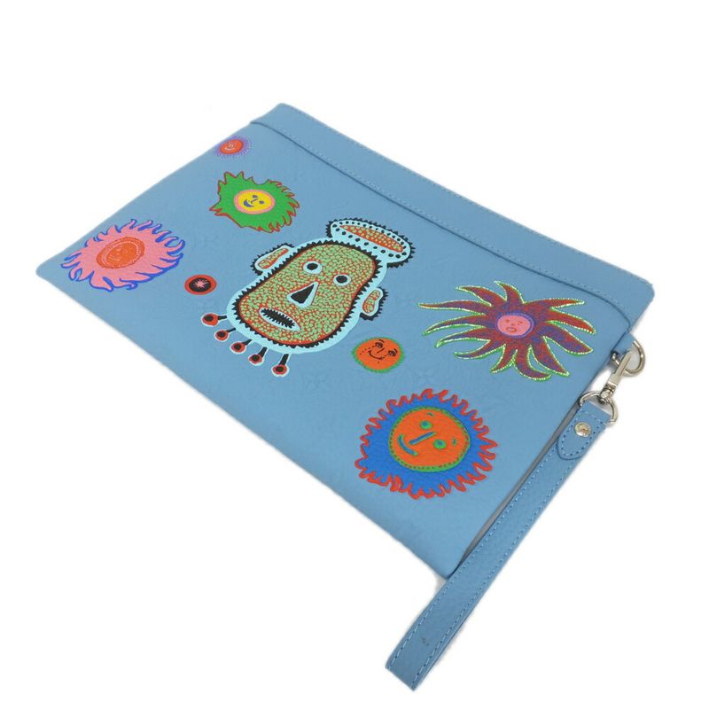 Louis Vuitton Clutch Bag Lvyk Pochette To-Go My Eternal Soul Yayoi Kusama — view 8