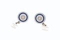 Chanel CC Logo Earrings 05 Pearl Resin Metal