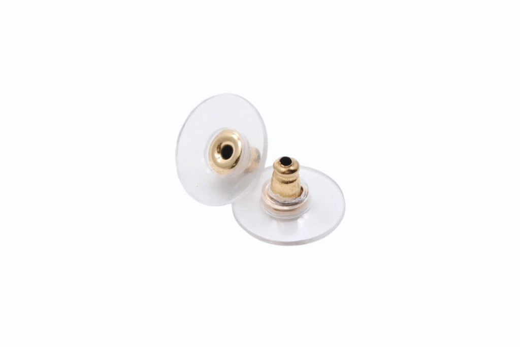 Chanel CC Logo Earrings 05 Pearl Resin Metal — view 4