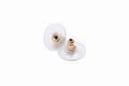 Chanel CC Logo Earrings 05 Pearl Resin Metal — view 4