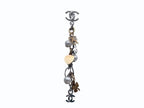 Chanel Drop Earrings 06 CC Logo Clover Heart Faux Pearl — view 5
