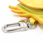 Louis Vuitton Bag Charm Club Key Holder Accessory Case Crab Jaune — view 6