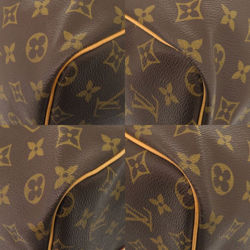 Louis Vuitton Keepall Bandouliere 60 Monogram Brown Boston Bag 0950