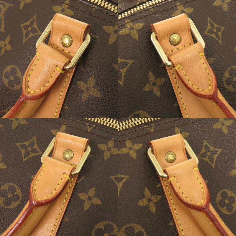 Louis Vuitton Keepall Bandouliere 60 Monogram Brown Boston Bag 0950