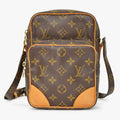 Louis Vuitton Amazon Shoulder Bag Monogram Leather Brown