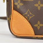 Louis Vuitton Amazon Shoulder Bag Monogram Leather Brown — view 8