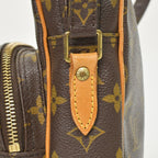 Louis Vuitton Amazon Shoulder Bag Monogram Leather Brown — view 6