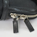 Gucci Interlocking G Handbag Canvas Leather Black Silver — view 8