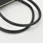 Gucci Interlocking G Handbag Canvas Leather Black Silver — view 6